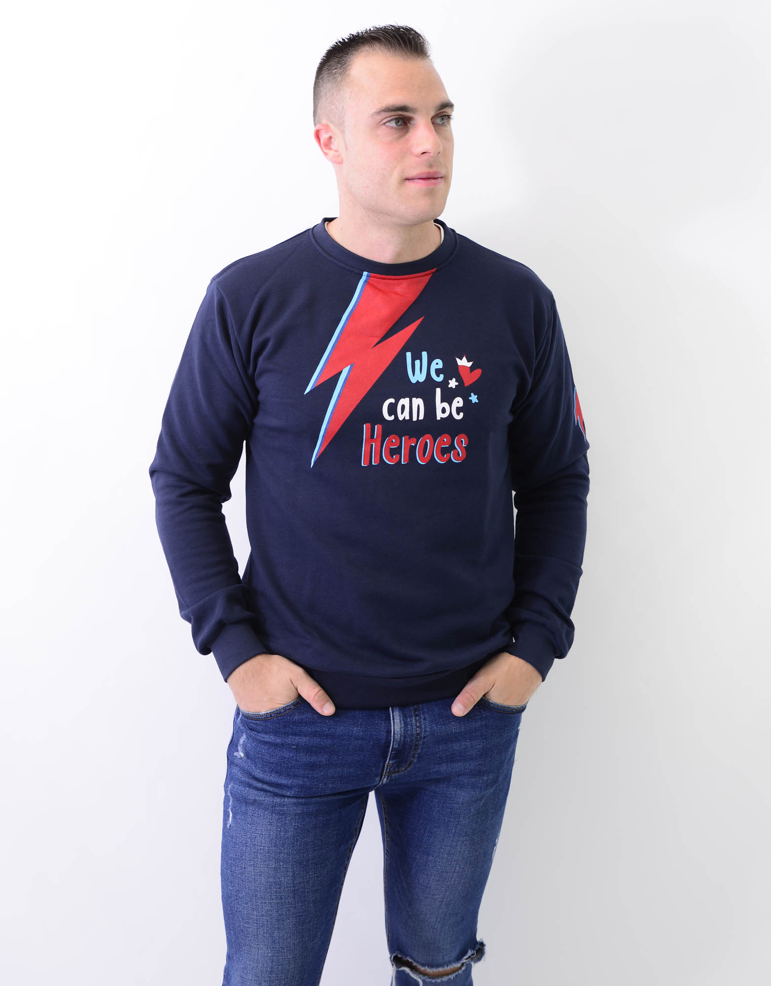 Cementerio aficionado Espere Sudadera “Heroes” - Pitcli Moda Atrevida