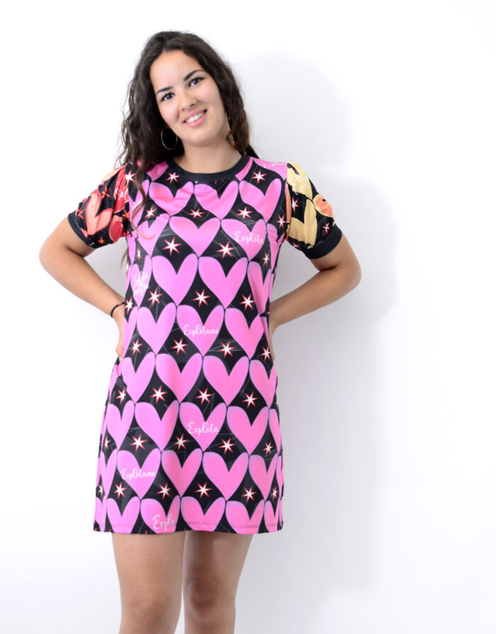 VESTIDO “EXPLOTA MI CORAZÓN”
