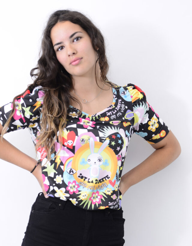 CAMISETA “SOY LA SUERTE DE MI VIDA”
