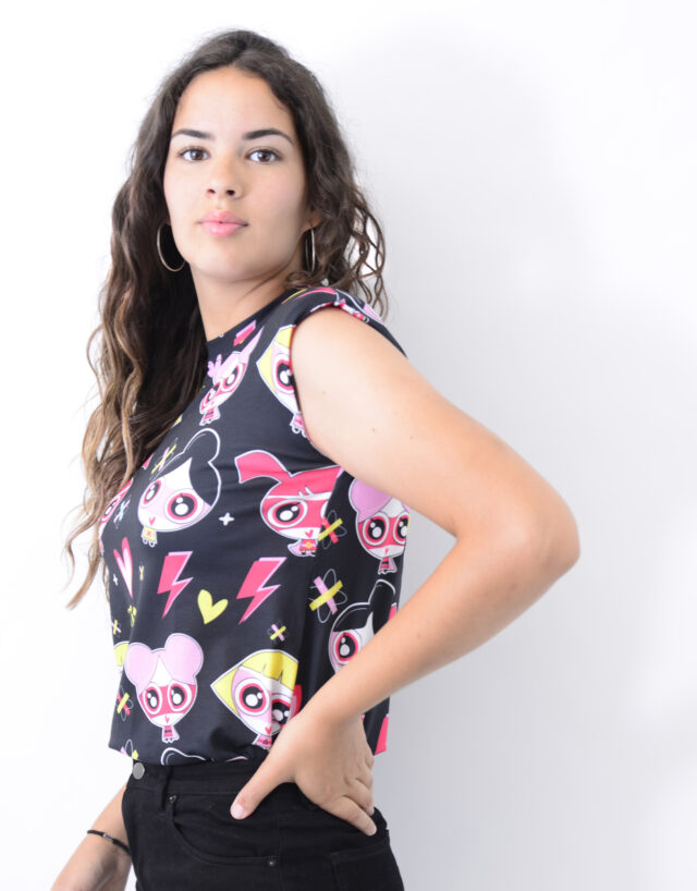 Camiseta Actitud (en Negro)