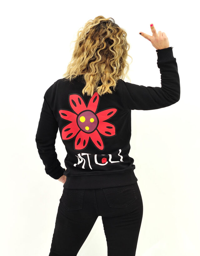 SUDADERA "PITCLI" NEGRA UNISEX
