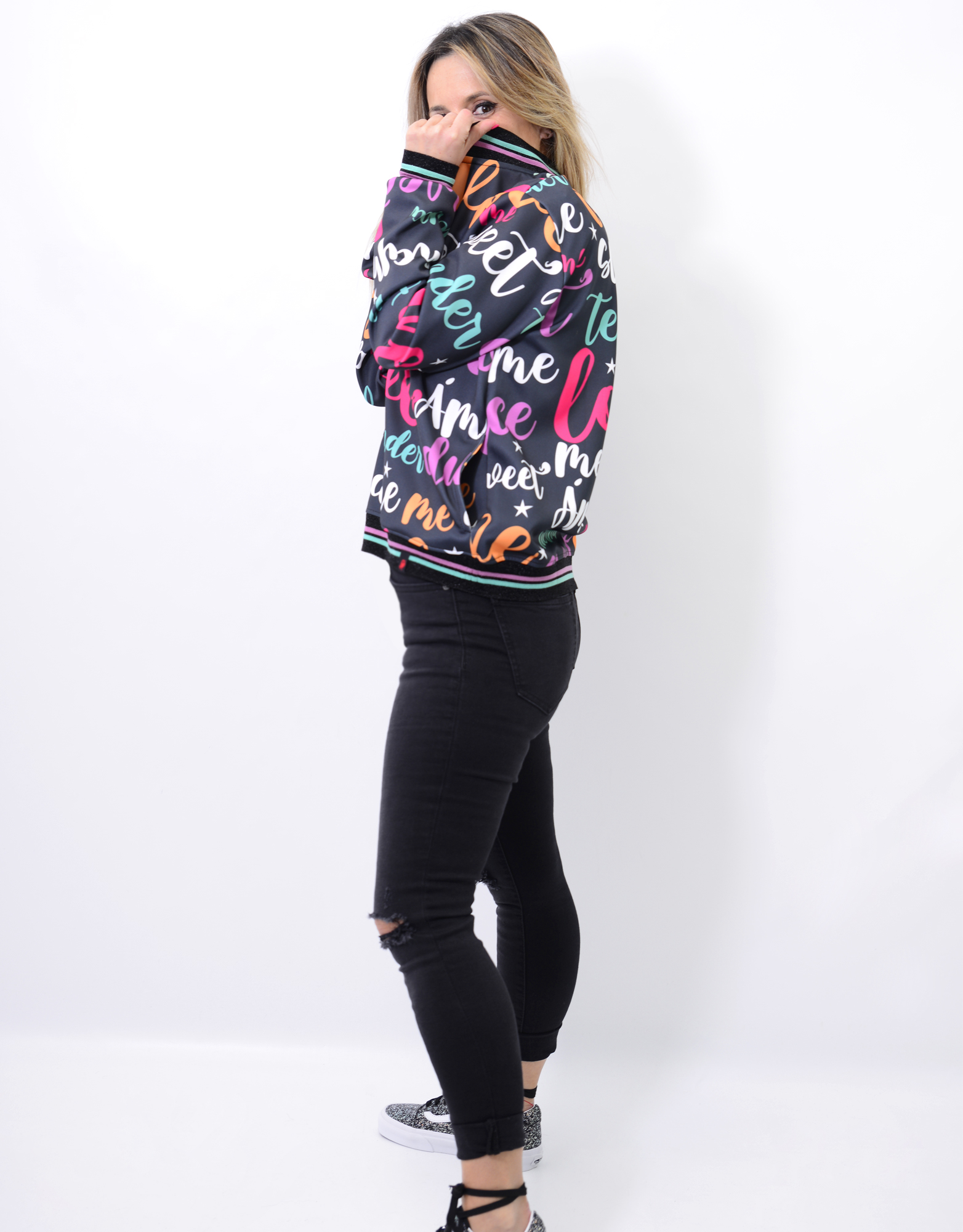 Sudadera con cremallera - I love OT : : Moda