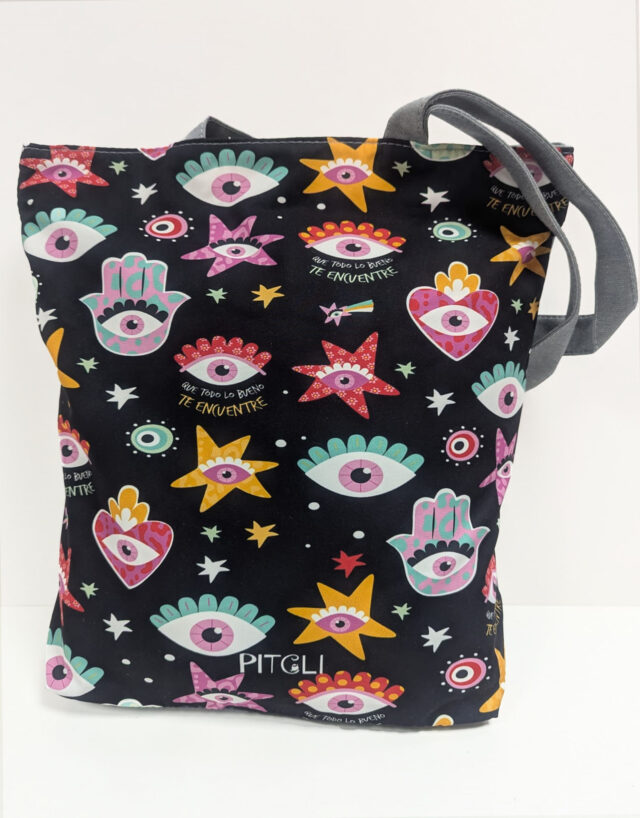 Bolso "Que todo lo bueno te encuentre"