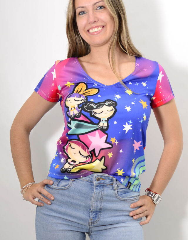 Camiseta "Súper nenas"