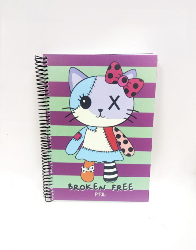 Cuaderno A5 "Broken Free"