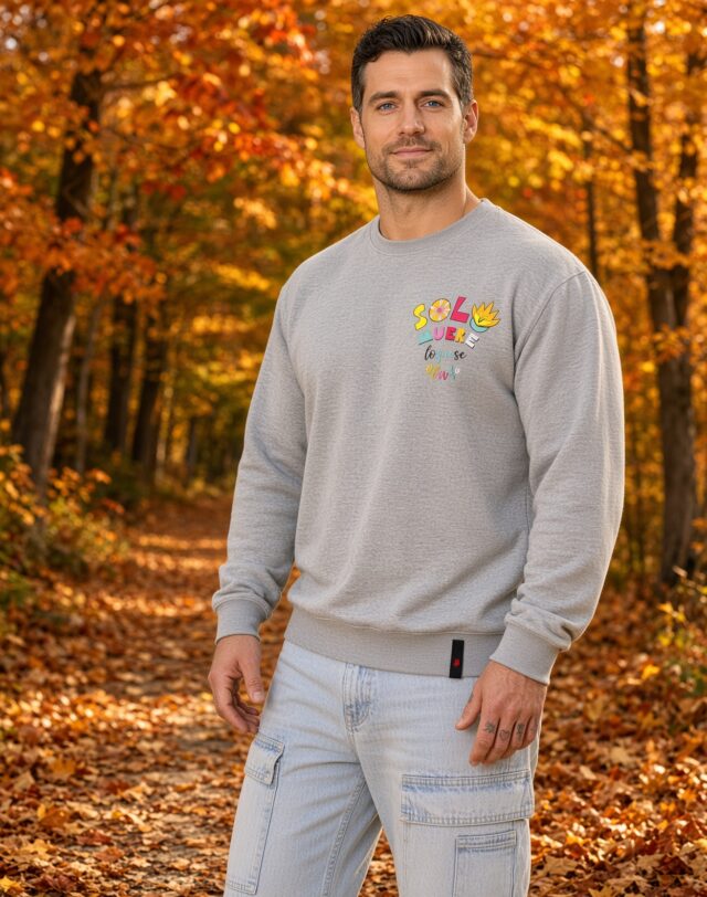 Sudadera "Solo muere" Unisex