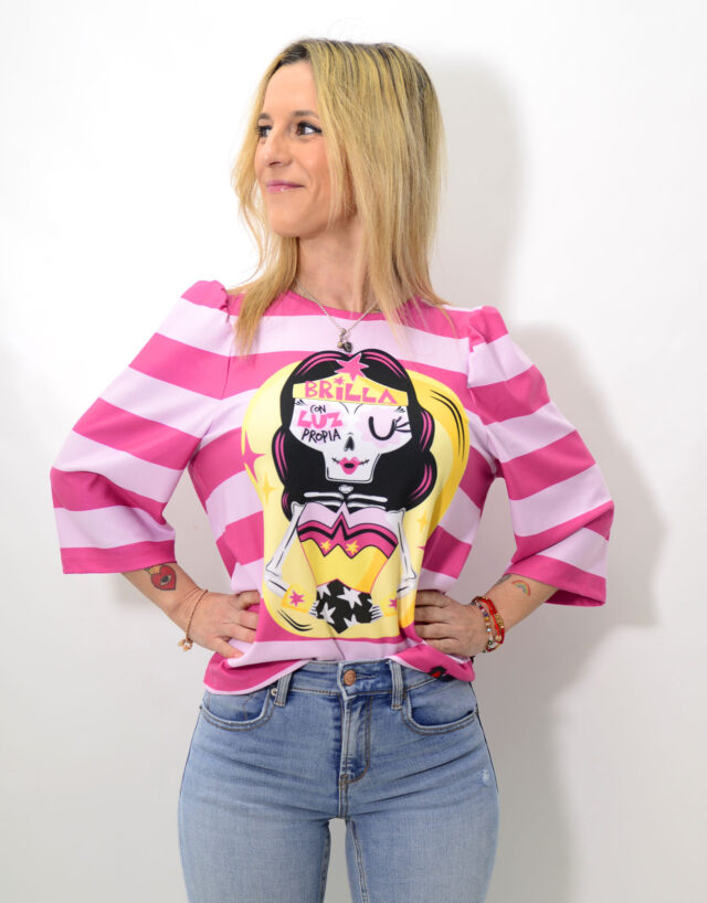 Blusa "Brilla con luz propia"