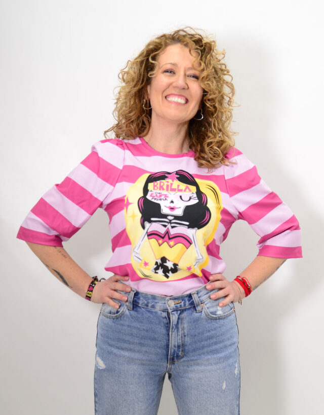 Blusa "Brilla con luz propia"